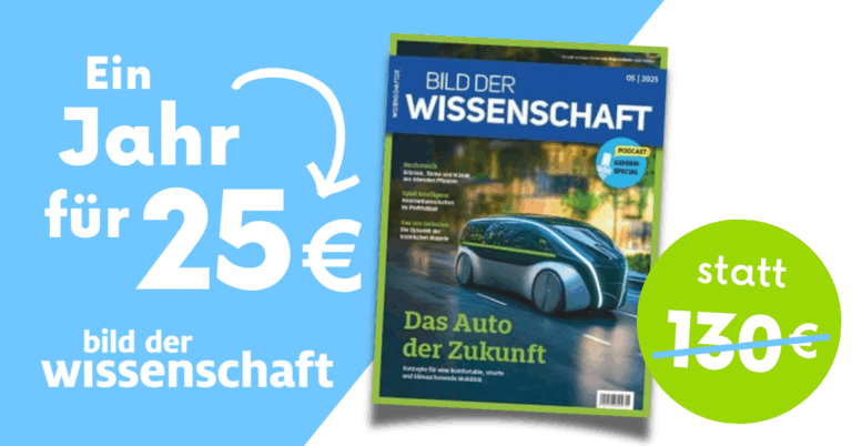 Bild der Wissenschaft Abo Angebot
